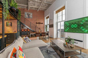 NY Style Uptown Loft with Panoramic View